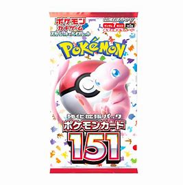 151 Japanese Pokemon Booster Pack